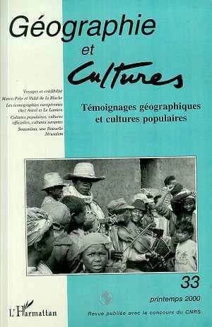 Témoignages géographiques et cultures populaires