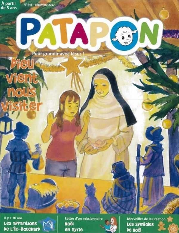 Patapon n.446 : décembre ; Dieu vient nous visiter