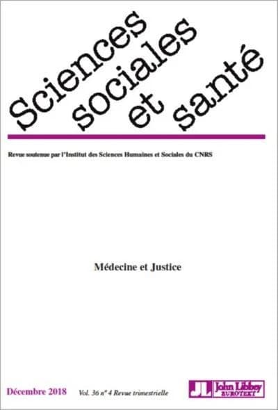 Revue sciences sociales et sante