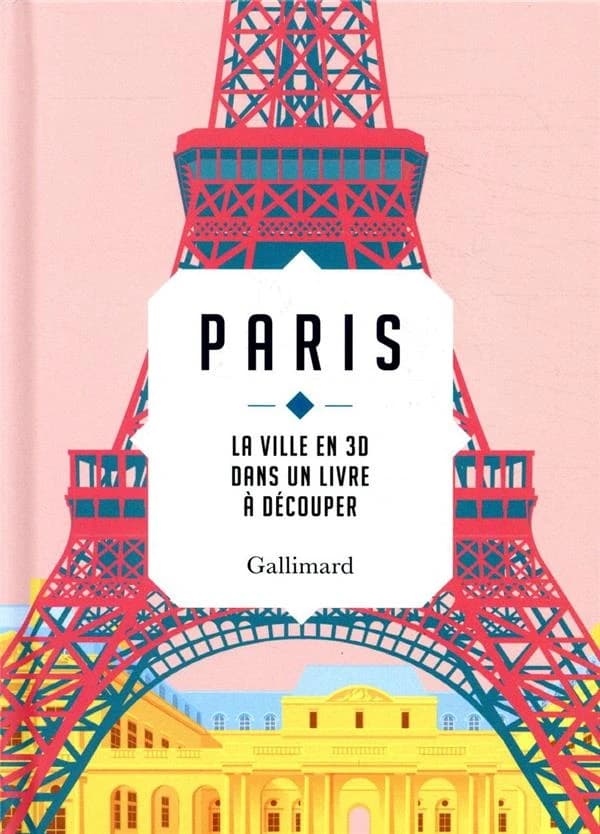 Paris : la ville en 3D dans un livre à découper