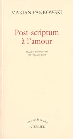 Post-scriptum à l'amour