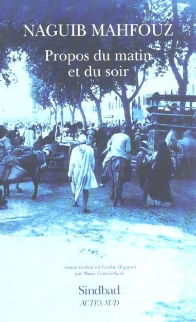 Propos du matin et du soir : roman