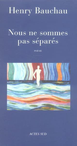 Nous ne sommes pas séparés : poésie
