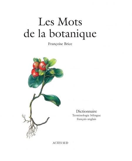 Les mots de la botanique : dictionnaire : anatomie, architecture, cladistique... : terminologie bilingue français-anglais