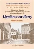Lignieres (memoires inedits pour servir a l'histoire de la ville de)