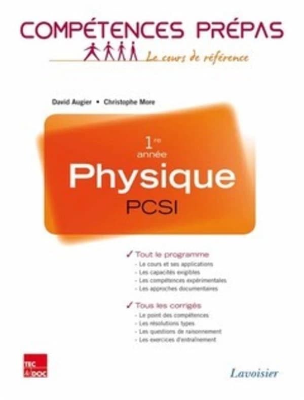 Physique, 1re année PCSI