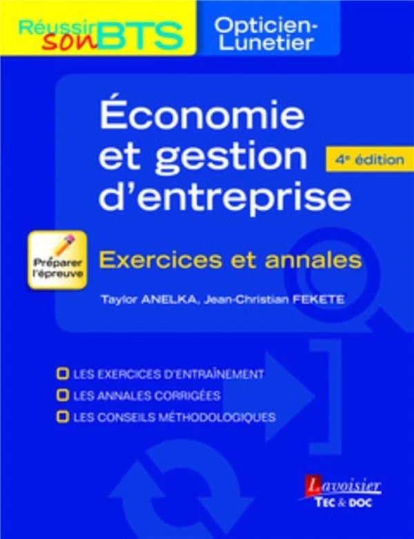 Exercices d'économie et gestion d'entreprise