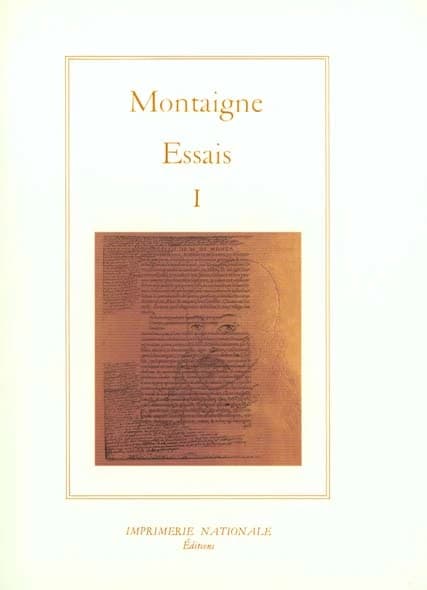 Essais de Michel de Montaigne. Livre I
