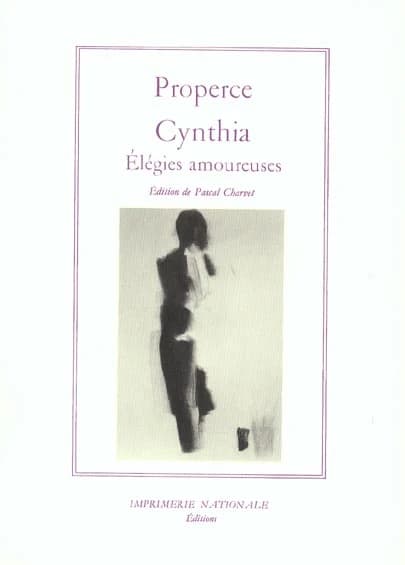 Cynthia : élégies amoureuses