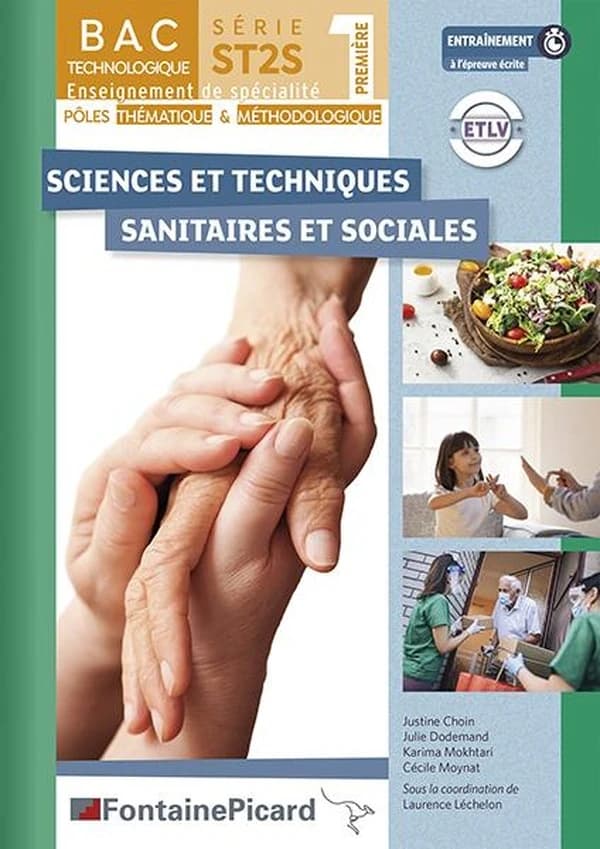 Sciences et techniques sanitaires et sociales ; 1re ST2S