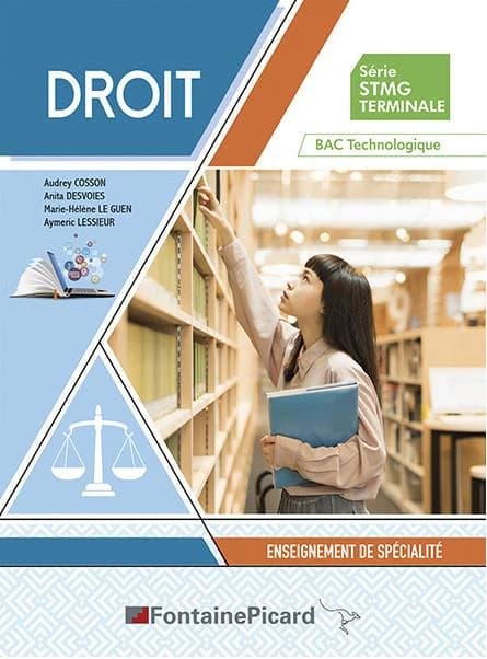 Droit ; terminale STMG ; corrigé