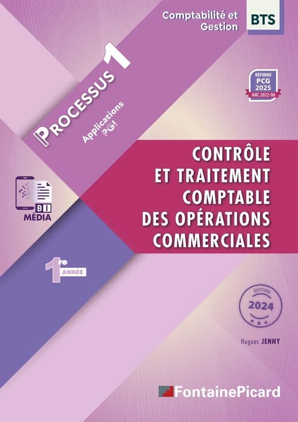 Contrôle et traitement comptable des opérations commercialesProcessus 1 BTS CG : 1re année