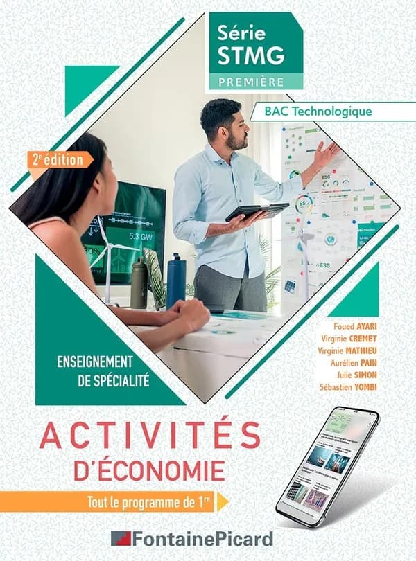Activités d'économie première STMG, Bac technologique