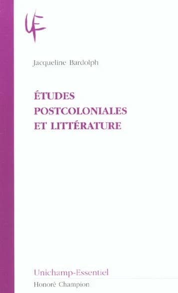 Études postcoloniales et littérature