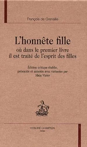 L'honnête fille où dans le premier livre il est traité de l'esprit des filles