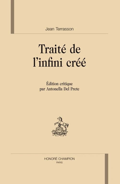 Traité de l'infini créé