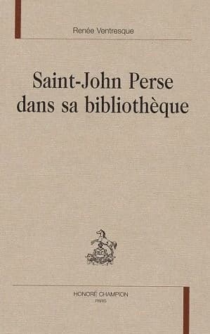 Saint-John Perse dans sa bibliothèque