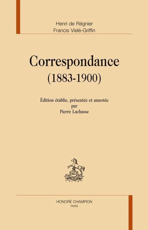 Correspondance : 1883-1900