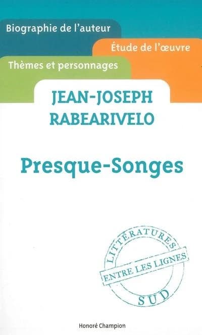 Jean-Joseph Rabearivelo, "Presque-songes"