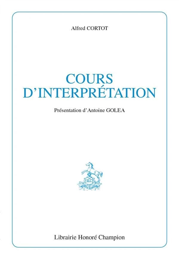 Cours d'interprétation