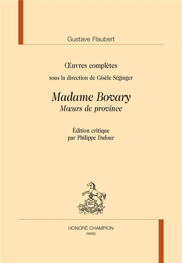 Madame Bovary : moeurs de province