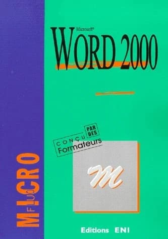 Word 2000 : Microsoft