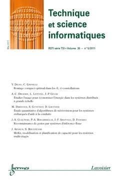 Technique et science informatique rsti serie tsi volume 30 n 5 mai 2011