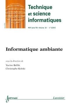 Technique et science informatiques RSTI série TSI Volume 32 N° 5