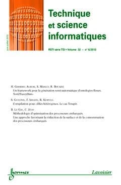 Technique et science informatiques rsti serie tsi volume 32 n. 6