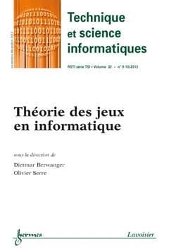 Technique et science informatiques RSTI série TSI Volume 32 N° 9-10