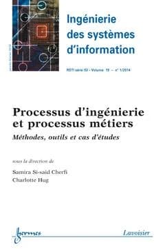 Ingénierie des systèmes d'information RSTI série ISI Volume 19 N° 1