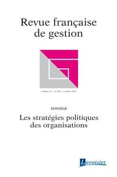 Revue française de gestion Volume 41 N° 252