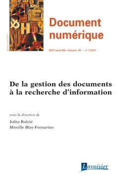 Document Numérique volume 20 n° 1