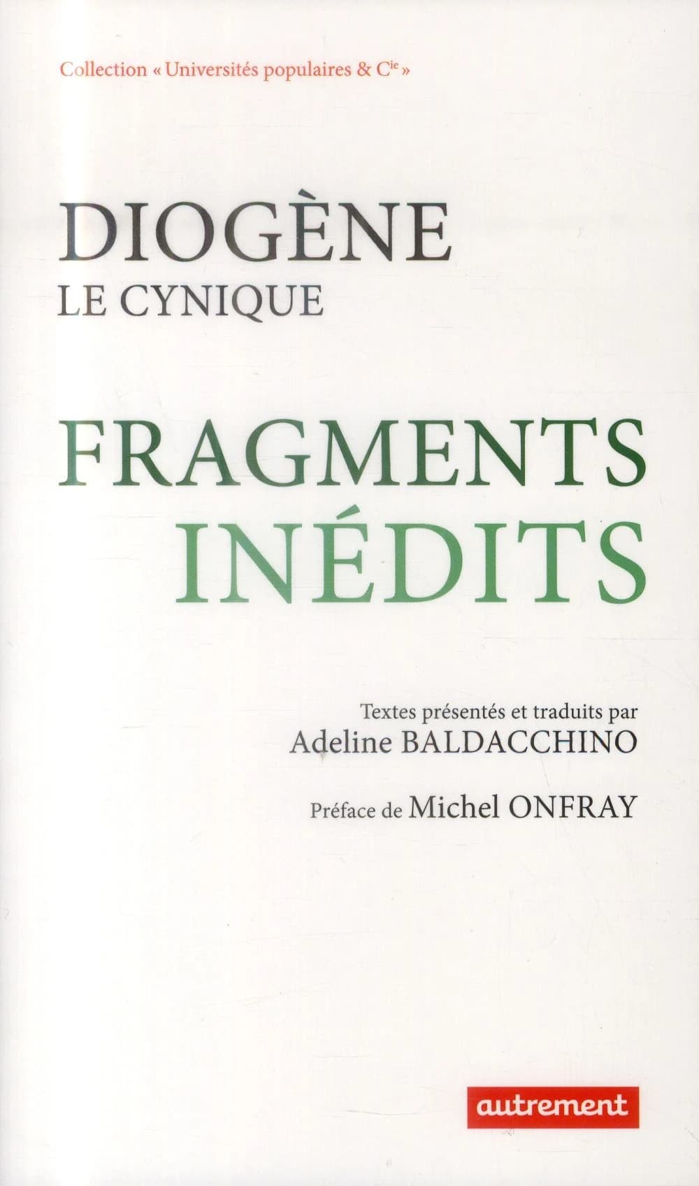 Fragments inédits