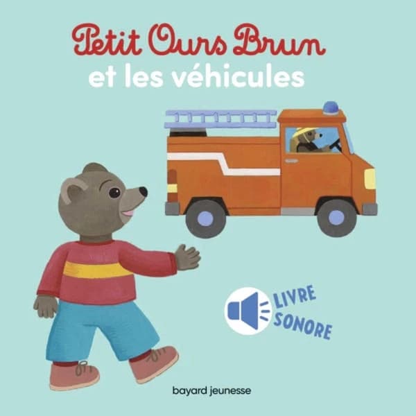 Petit Ours brun et les véhicules