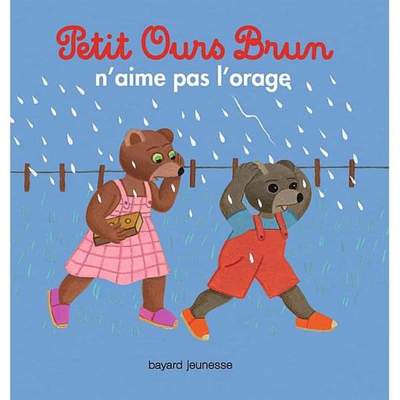 Petit Ours brun n'aime pas l'orage