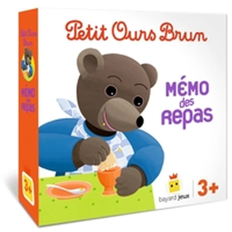 Jeu Petit Ours Brun ; mémo des repas