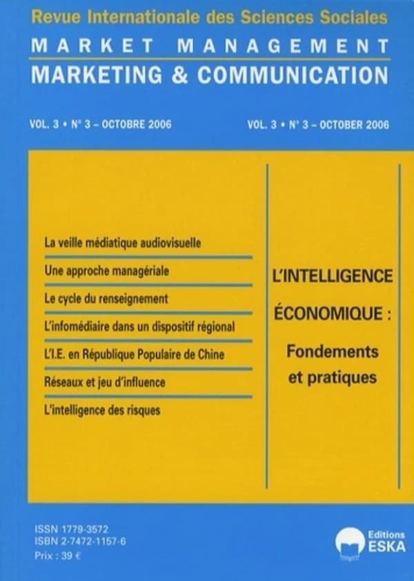 MARKETING ET COM N3 VOL 3 2006