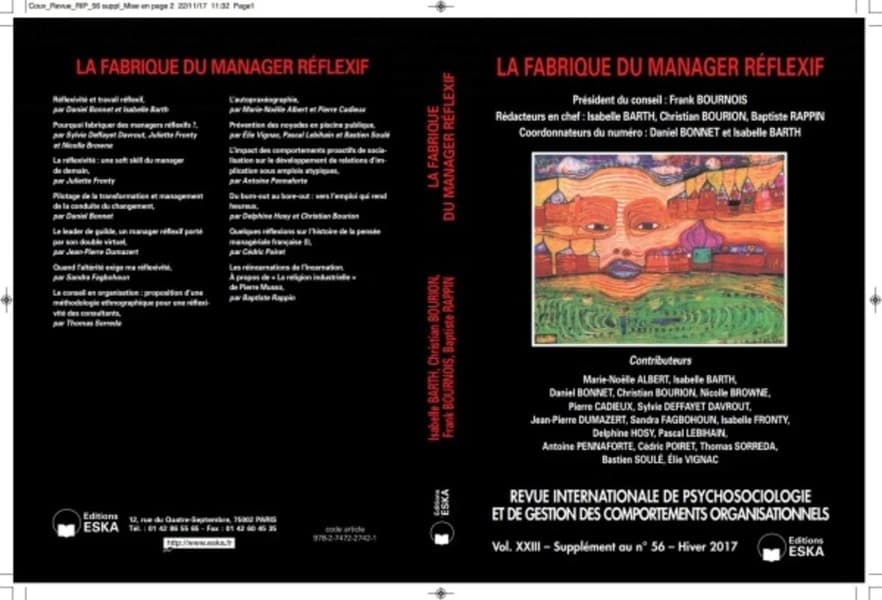 LA FABRIQUE DU MANAGER REFLEXIF-RIP56 VOL XXIII-SUPP HIVER 2017 : REVUE INTERNATIONALE DE PSYCHOSOCIOLOGIE-VOL XXIII-SUPP AU N°56 HIVER 2017