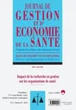 Impact de la recherche  en gestion sur les organisations de sante-jges 4-2019