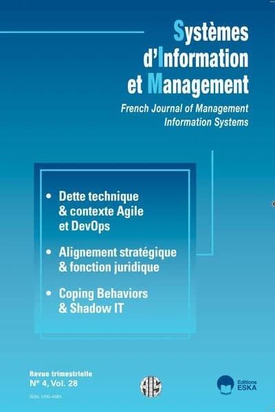 Systèmes d'Information et Management n.28 : Alignement stratégique & fonction juridique