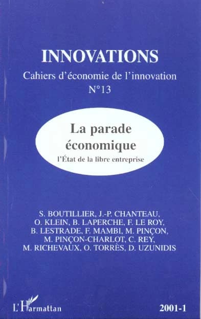 PARADE ÉCONOMIQUE - L'État de la libre entreprise