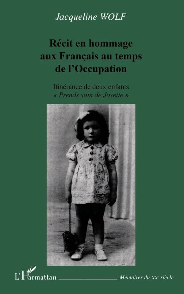 Récit en hommage aux Français au temps de l'Occupation : itinérance de deux enfants