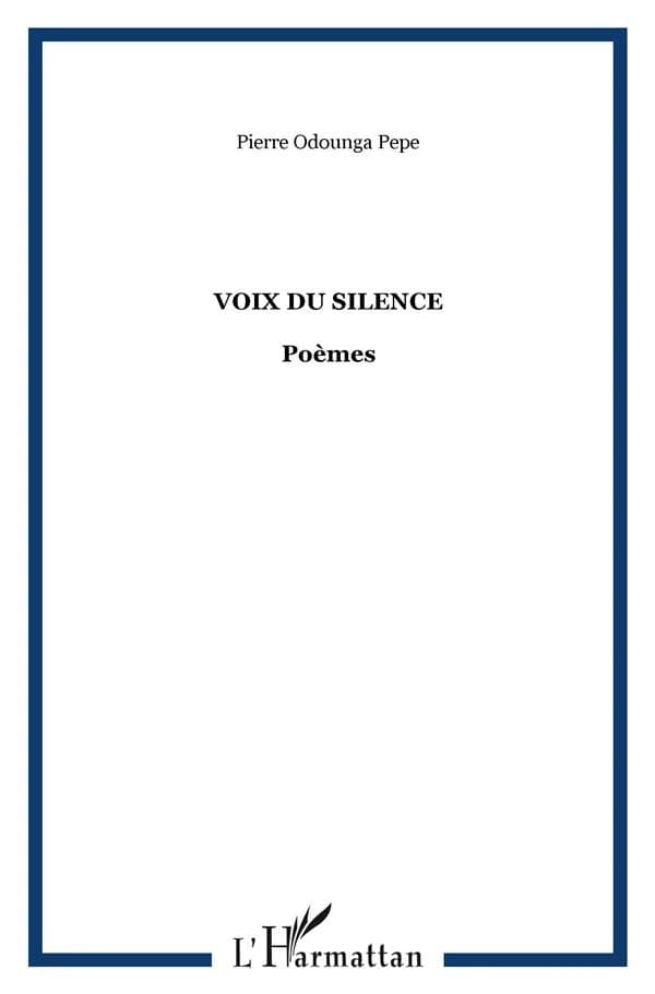 Voix du silence : poèmes