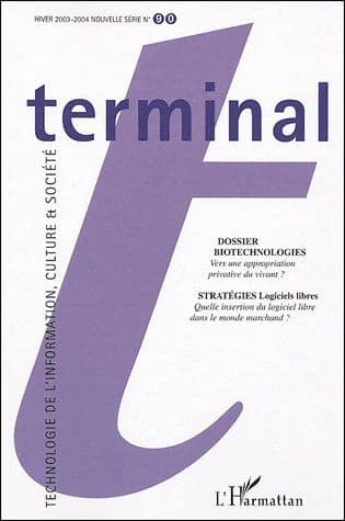Revue terminal n.90 : biotechnologies
