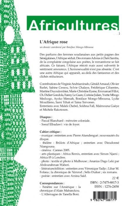 Revue africultures n.63 : l'Afrique rose