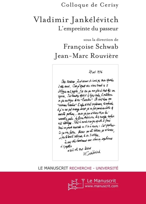 Vladimir Jankélévitch, l'empreinte du passeur