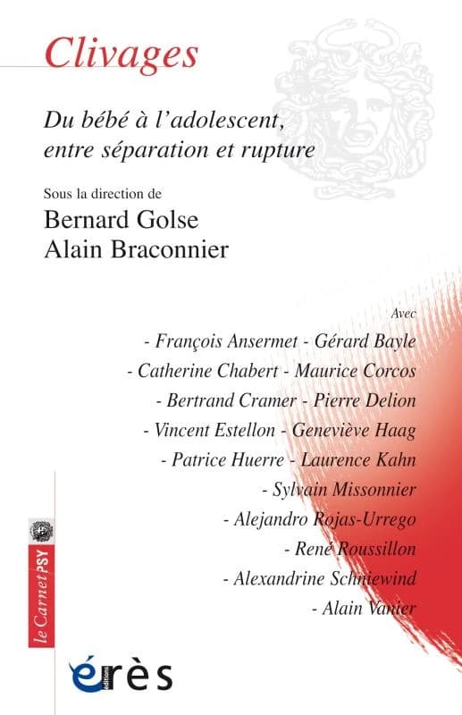 Clivages : du bébé à l'adolescent, entre séparation et rupture