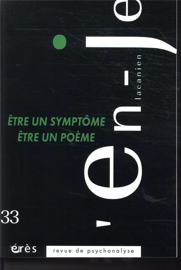 En-je lacanien n.33 : l'angoisse
