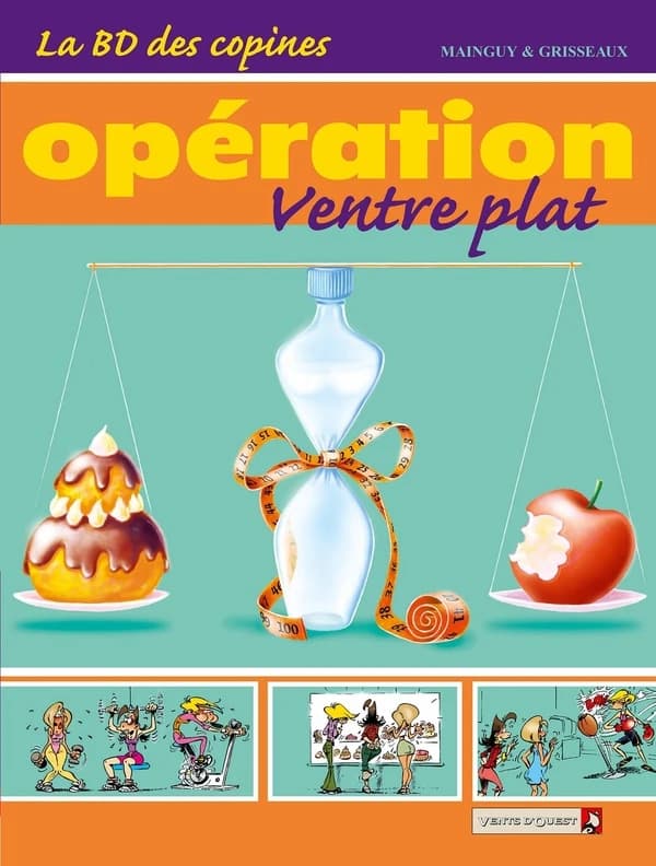 la bd des copines t.2 ; operation ventre plat